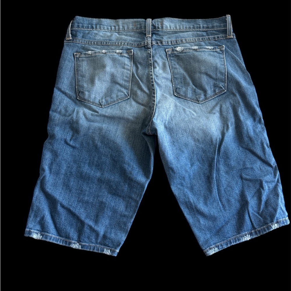 🍀🍂Flying Monkey Classic Blue Denim Shorts - Picture 3 of 4